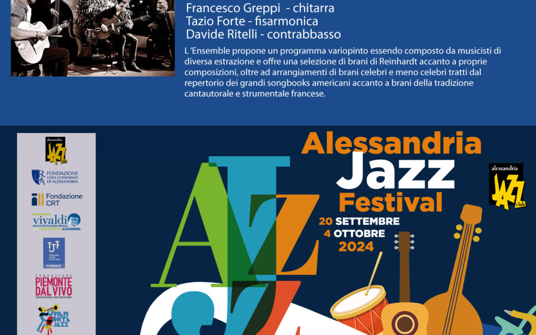 JAZZAL OFF – TAZIO FORTE QUARTET “Tra manouche e musette”